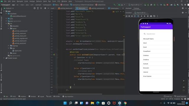 Tech-support Mobile application using Android studio with firebase смотреть онлайн