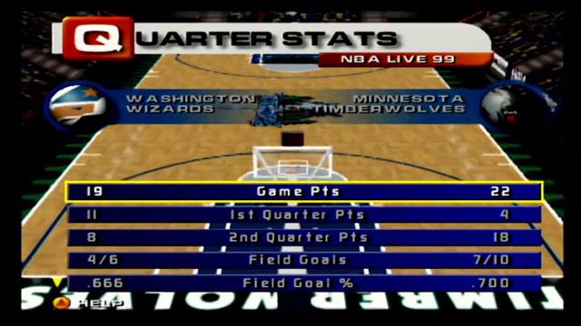 NBA Live 99 N64 смотреть онлайн