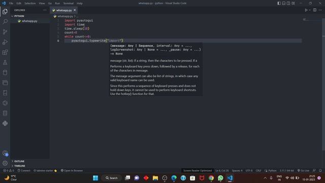 how to send automatic 1000+ message in WhatsApp with python | python code #pythonprogramming смотреть онлайн
