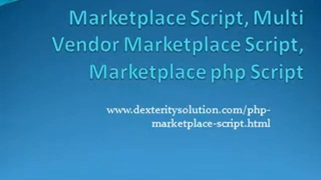 Marketplace Script, Multi Vendor Marketplace Script, Marketplace php Script смотреть онлайн