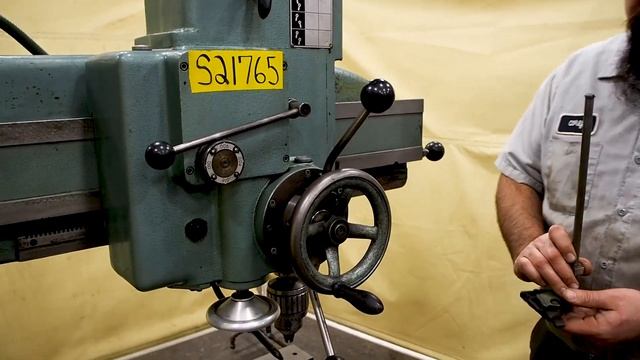 Arboga 40” x 9” Radial Arm Drill Model RLM3508 смотреть онлайн