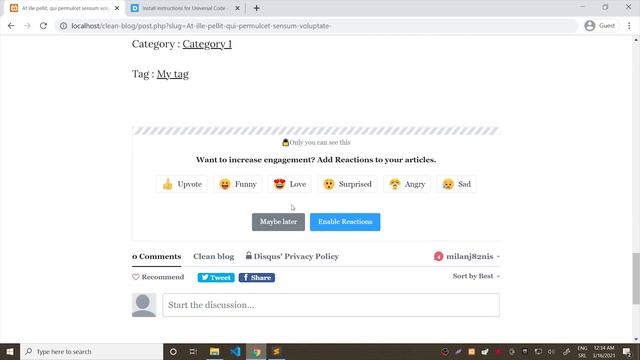 Part 25 - How to install disqus commenting system on your website - OOP PHP PDO - 4K смотреть онлайн