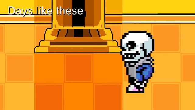 Undertale Genocide Frisk Vs Sans But Your On A Hurry смотреть онлайн
