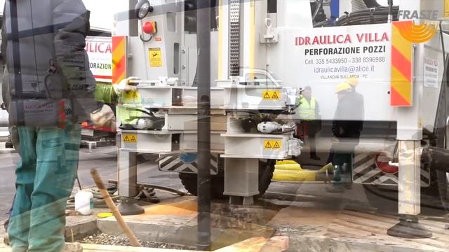 Fraste MULTIDRILL XL MAX At Work, Water Well Drilling Rig