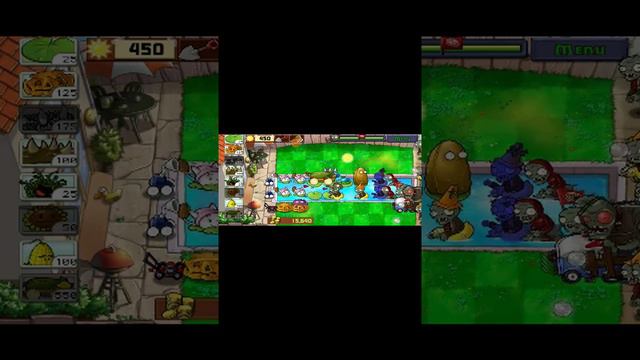 Самый трудный бесконечный режим игры в Plant VS Zombie 1 часть!!!#vs