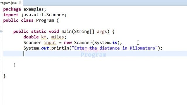 Java Program to Convert Distance from Kilometers to Miles смотреть онлайн