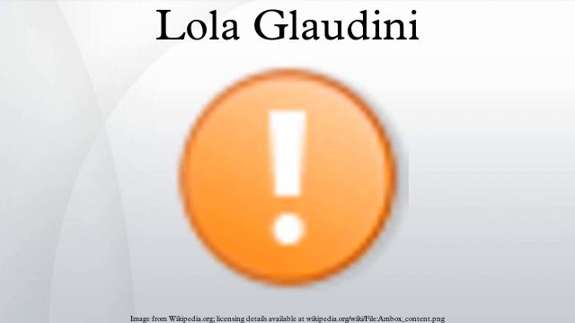 Lola Glaudini смотреть онлайн