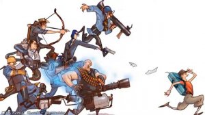 ╚(•⌂•)╝ Undertale GMV : [TF2 Remix] Undertale - Mannrobics