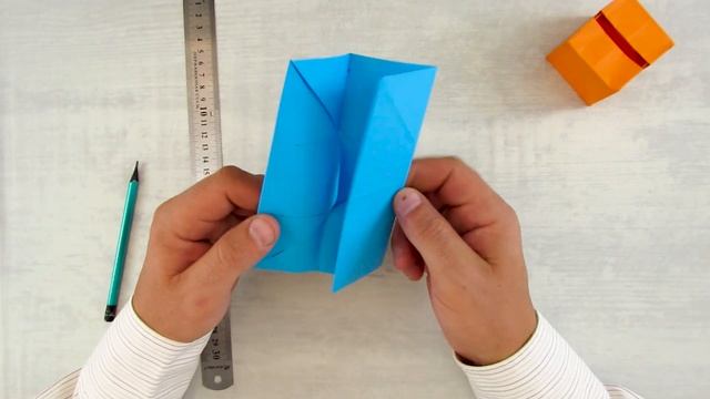 Копилка из бумаги / Что сделать из бумаги / оригами смотреть онлайн