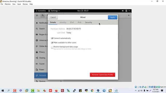 Fix Network not connecting automatically after Open AlmaLinux смотреть онлайн