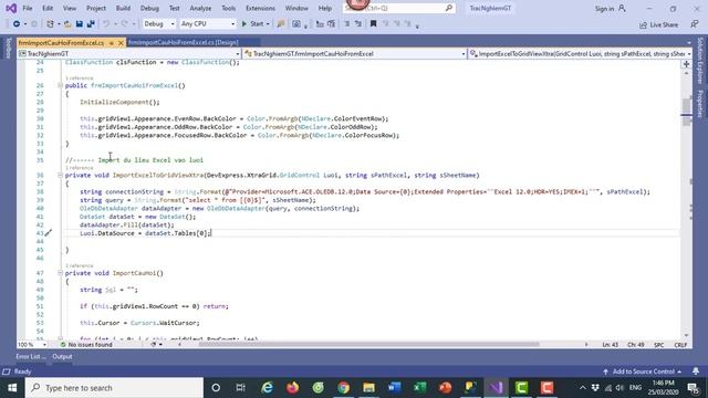 Import Dữ Liệu Từ File Excel Vào SQL Server 2019 P1 | Lập Trình Visual Studio 2019 смотреть онлайн