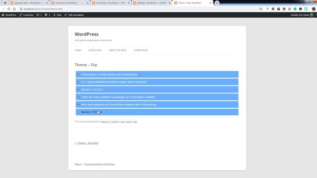 Accordion plugin for WordPress - data migration смотреть онлайн