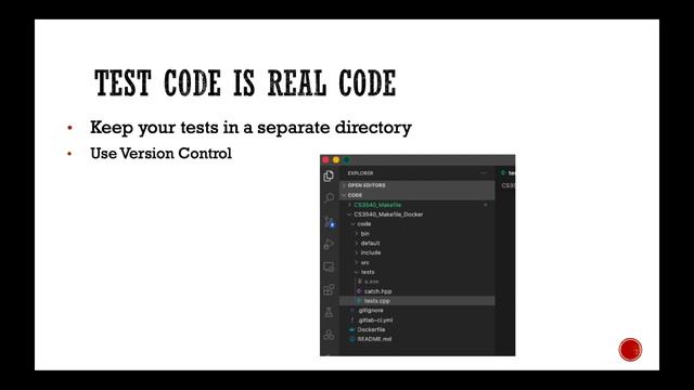 CS 3540: Test Driven Development смотреть онлайн
