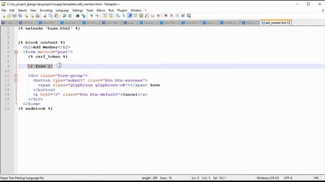 Python Django Simple Forms Using Widget Tweaks смотреть онлайн