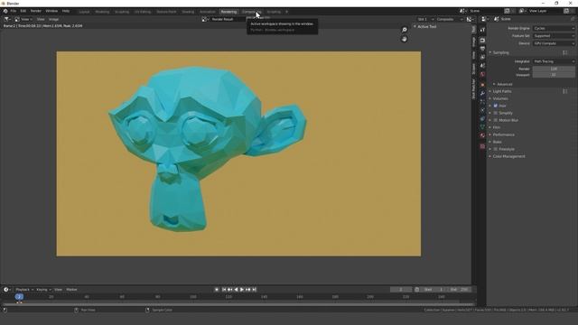Add MOTION BLUR in the COMPOSITOR! (Blender Quick Tip) смотреть онлайн