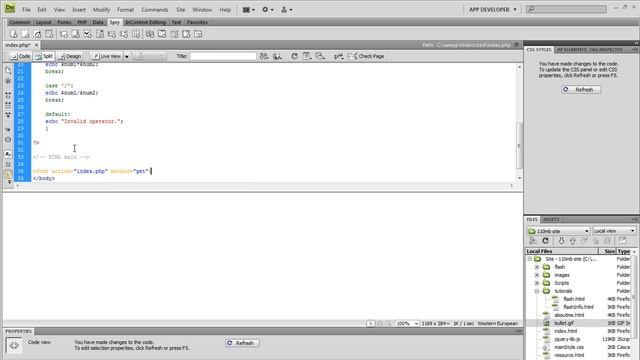 PHP tutorial : How to create calculator[HD] смотреть онлайн