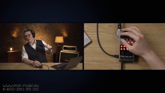 Рекордер и звуковая карта Zoom P4 для стримов подкастов блогов смотреть онлайн