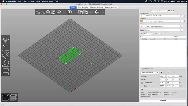 How To Print Two Colors on the First Layer with a Single Extruder! смотреть онлайн