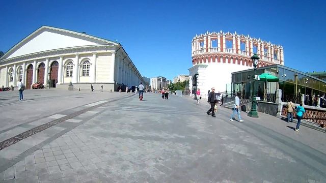 от набережной р. Москва до Большой Никитской на mini 4. смотреть онлайн