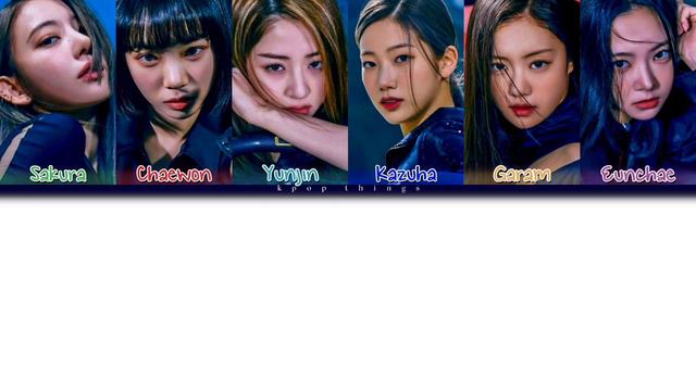 LE SSERAFIM (르세라핌) 'The Great Mermaid' (ПЕРЕВОД НА РУССКИЙ Color Coded Lyrics Rus/Cyr/Han)