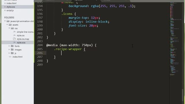 JavaScript Animation Slider with SASS - Part 2 смотреть онлайн