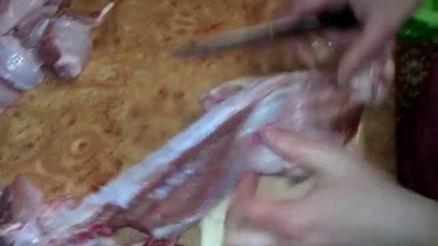 Кролик. Быстрая разделка тушки смотреть онлайн