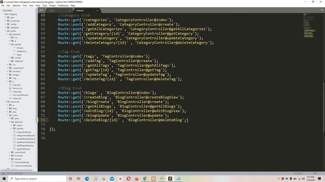 Laravel 7 blog (Episode-23 Deleting the blogs with relationship in english) смотреть онлайн