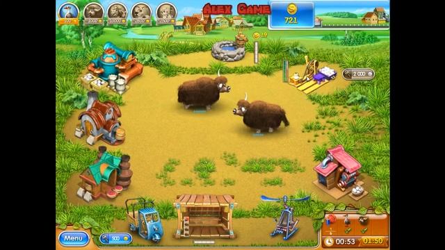 Farm Frenzy 3 only GOLD (level 20) playthrough Веселая ферма 3 (уровень 20) Золото смотреть онлайн
