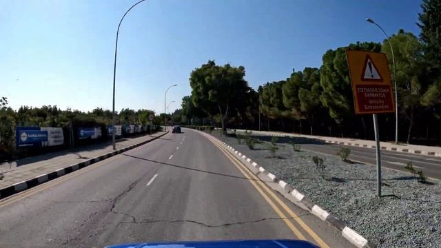 DRIVING from GEROSKIPOU VILLAGE to PAPHOS WATERFRONT in CYPRUS смотреть онлайн