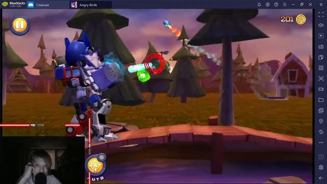 Angry Birds Transformers/короче это ТРЕШ! смотреть онлайн