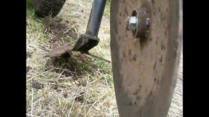 Самодельный дисковый окучник без токарных работ