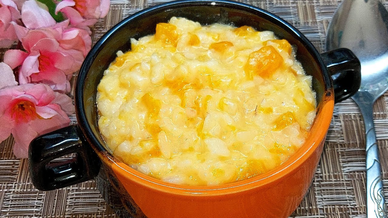 Вкуснейшая Каша из Тыквы с рисом. Готовлю на завтрак смотреть онлайн