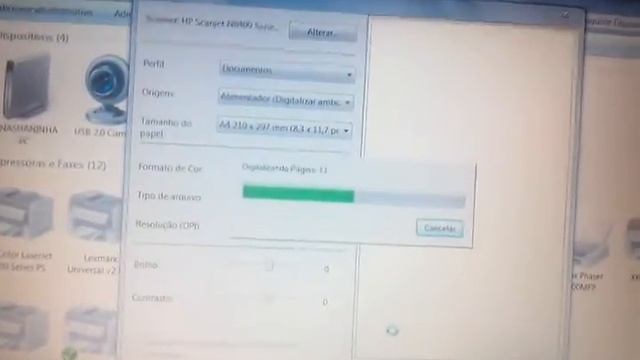 Scanjet N8420 digitalizando no modo documentos frente e verso 200dpi смотреть онлайн