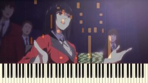 Kakegurui OP - Deal With The Devil | Piano Cover | PianoPrinceOfAnime | Synthesia