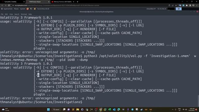 Investigating Infected Windows with Volatility Framework | TryHackMe | Memory Forensics смотреть онлайн