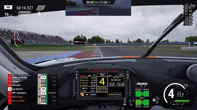 Assetto Corsa Competizione PS4 Competition Server  Misano 3pm