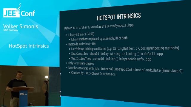 HotSpot Intrinsics (Volker Simonis, Germany) смотреть онлайн