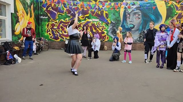 Аниме-тусовка на КИЦА арт-маркет смотреть онлайн