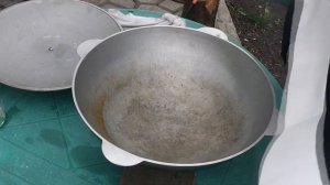 Уход за алюминиевым казаном.
