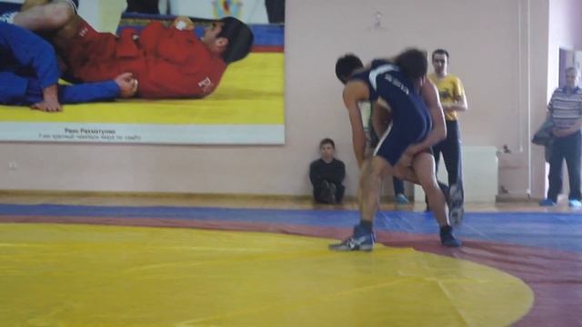 Вольная борьба Тамоян Борис - 3 схватка 6.05.2016г. смотреть онлайн