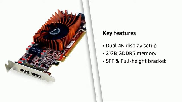 VisionTek Radeon 7750 2GB GDDR5 SFF Graphics Card 4k 2 DisplayPort 1 2 PCIe, 7 1 Surround Sound смотреть онлайн