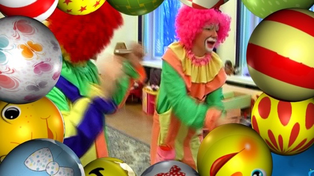 Clowns Shlepa And Klepa. Happy Birthday (www.clowns.by, Magician.by)