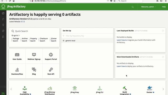 [Screencast] JFrog Artifactory HA cluster deployment in Kubernetes using Helm Charts смотреть онлайн
