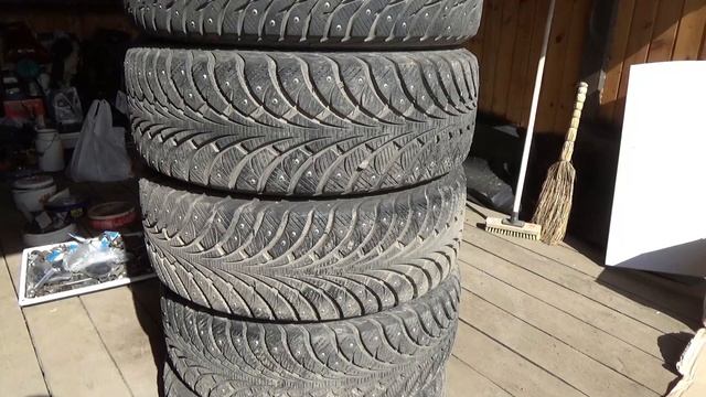 Небольшое сравнение Yokohama Ice Guard и Sava Eskimo.