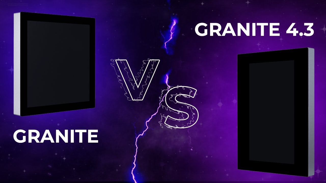 Настенная панель HDL Granite 4.3 | Обзор | HDL Automation Russia