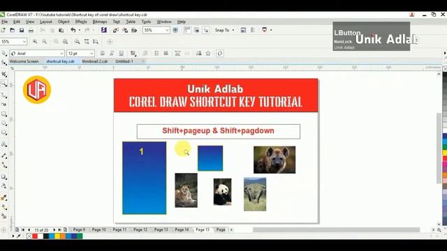 Coreldraw X7 Tutorial - Best Shortcut Key- Hindi Tutorial - Part-2 смотреть онлайн