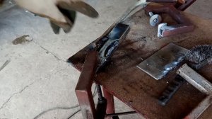 Эксперимент. Привариваем алюминий к железу.