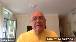Vladimir Pozner: «The Present State of Russian American Relations»