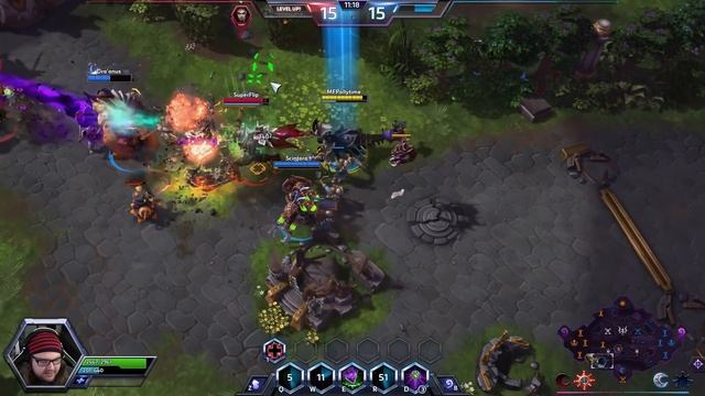 ♥ Heroes of the Storm (Gameplay) - Zagara, Lane Bully Counter Play (HoTs Quick Match) смотреть онлайн