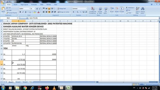 ENAGIC KANGEN WATER IONIZER DEVICE BUSINESS PLAN IN TELUGU 2021 смотреть онлайн